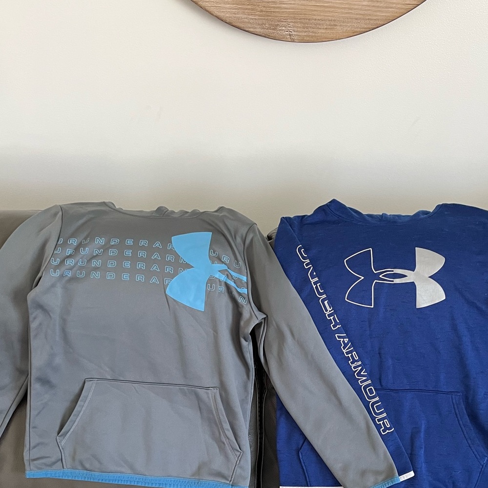 Youth XL Under Armour hoodies